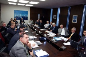 Zagreb, January 31 2012 - harbor masters at the meeting with the Minister Komadina and his closest associates