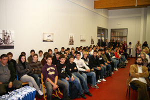 Bakar, 15. studenoga 2010. - učenici - stipendisti pomorske škole 'Bakar' na svečanoj dodijeli stipendija Ministarstva mora, prometa i infrastrukture