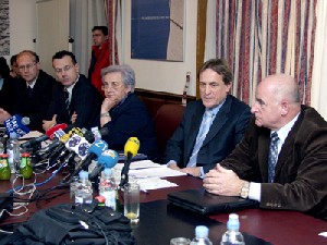Press Conference at the Ministry of Sea, Tourism, Transport and Development