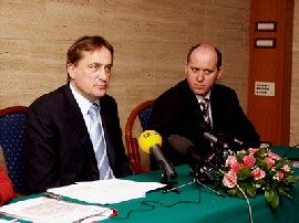 Minister Kalmeta and State Secretary Bačić