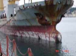 Alfiya, brod koji je prouzročio štetu u luci Mali Lošinj
