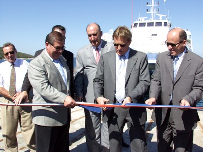 Ministar Kalmeta otvara novo trajektno pristanište na Istu