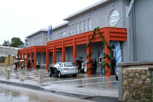 Malinska, 21. siječnja 2009. zgrada novoizgrađene polivalentne školske dvorane