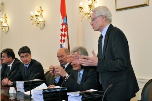 Zagreb, 11. travnja 2012. - Pierre Graf, predsjednik Uprave ADP-a