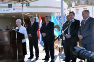 Rijeka, May 30 2011 - Primeminister Jadranka Kosor opened the State road D 404