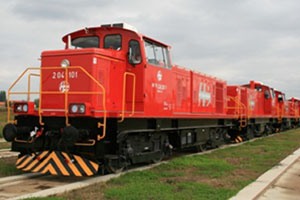 Zagreb, 30. rujna 2010. - Tvornica željezničkih vozila Gredelj isporučila je danas Hrvatskim željeznicama pet obnovljenih lokomotiva u čiju je modernizaciju uloženo ukupno 35 milijuna kuna